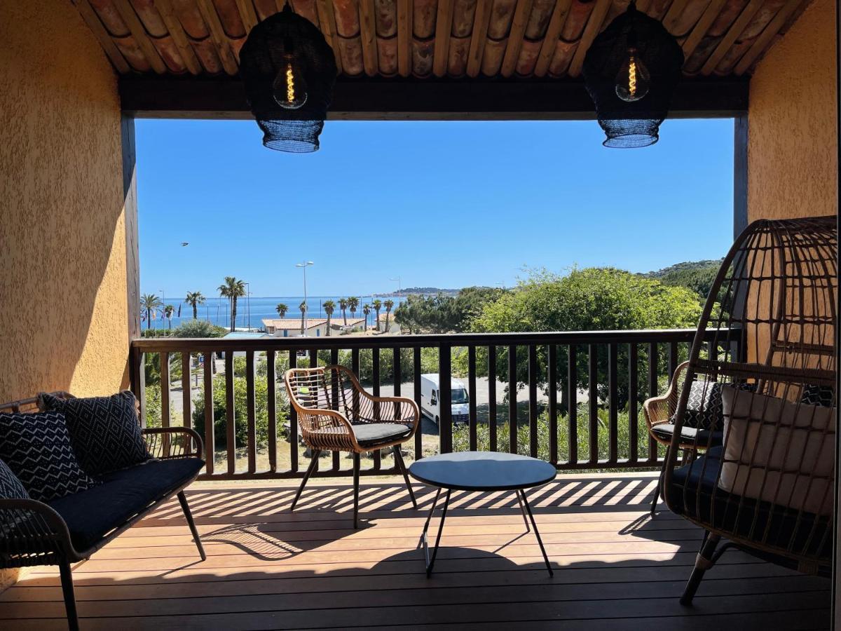 Appartement Neuf Climatise - Vue Mer Saint-Tropez - 50M Plage Et Port - Piscine 盖辛 外观 照片